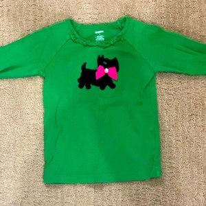 Gymboree 3t long sleeve dog shirt